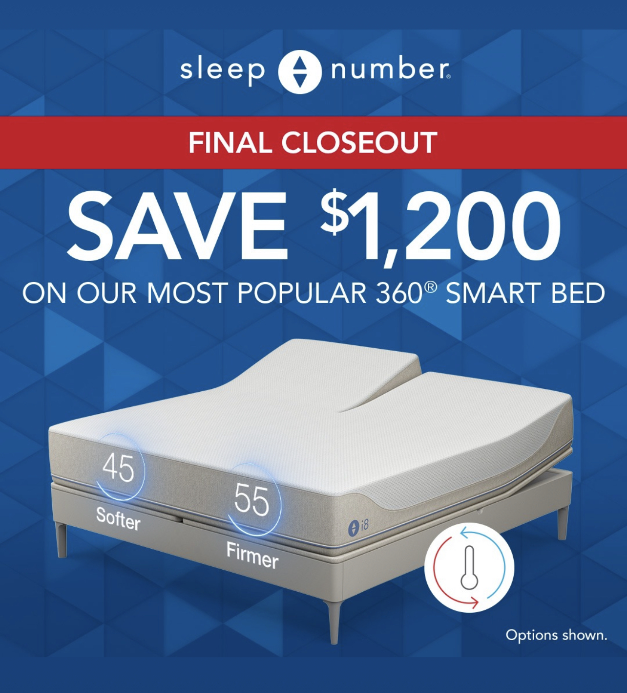Sleep Number Bed Closeout Sale